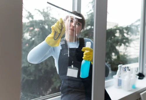 Nettoyage de vitres intérieures et extérieures à Civaux